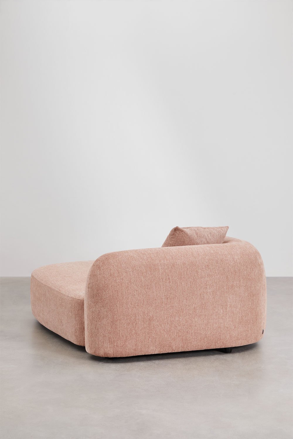 Linke Chaiselongue-Modul für modulares Sofa in Chenille Coco, Galeriebild 4