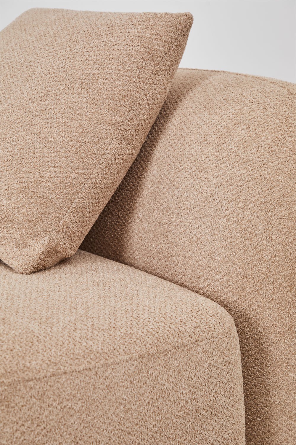 2-teiliges modulares Chaiselongue-Sofa rechts in Coco Chenille   , Galeriebild 10