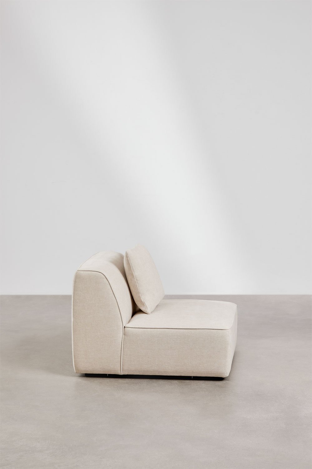 Zentrales Modul für das modulare Sofa Cardea, bezogen, Galeriebild 4