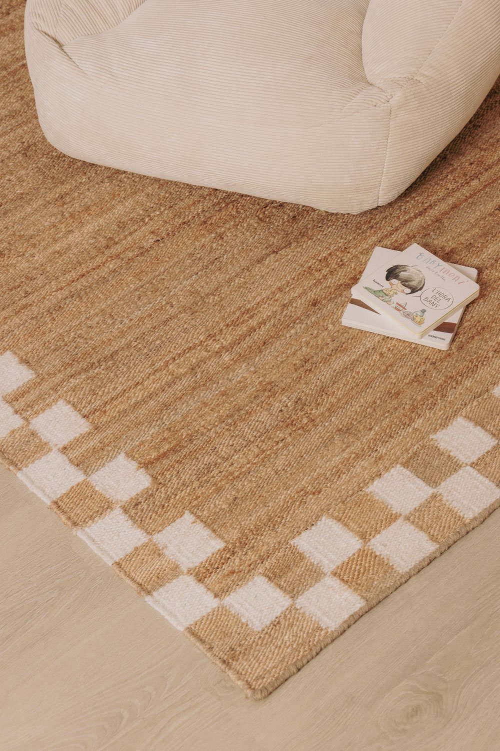 Teppich aus Jute und Baumwolle Luebo, Galeriebild 2