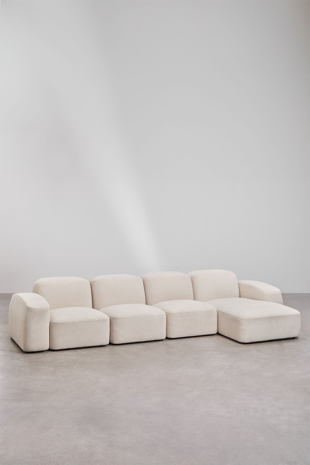 Bastian 4-teiliges rechtsseitiges Chaiselongue-Modulsofa, Galeriebild 1