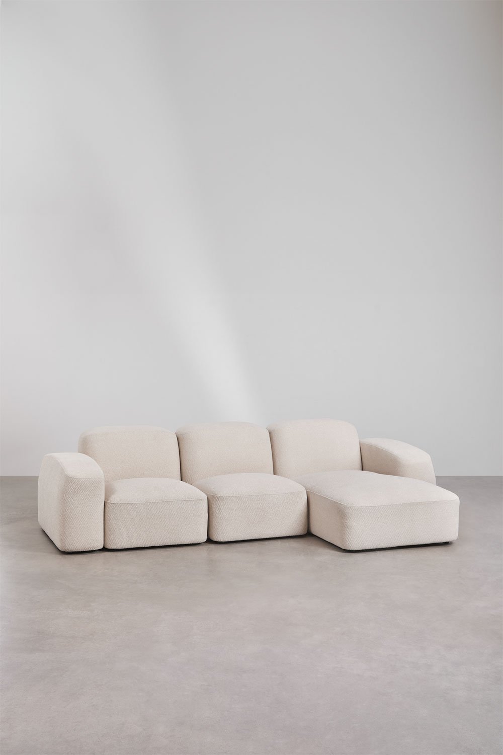 Bastian 3-teiliges rechtsseitiges Chaiselongue-Modulsofa, Galeriebild 1