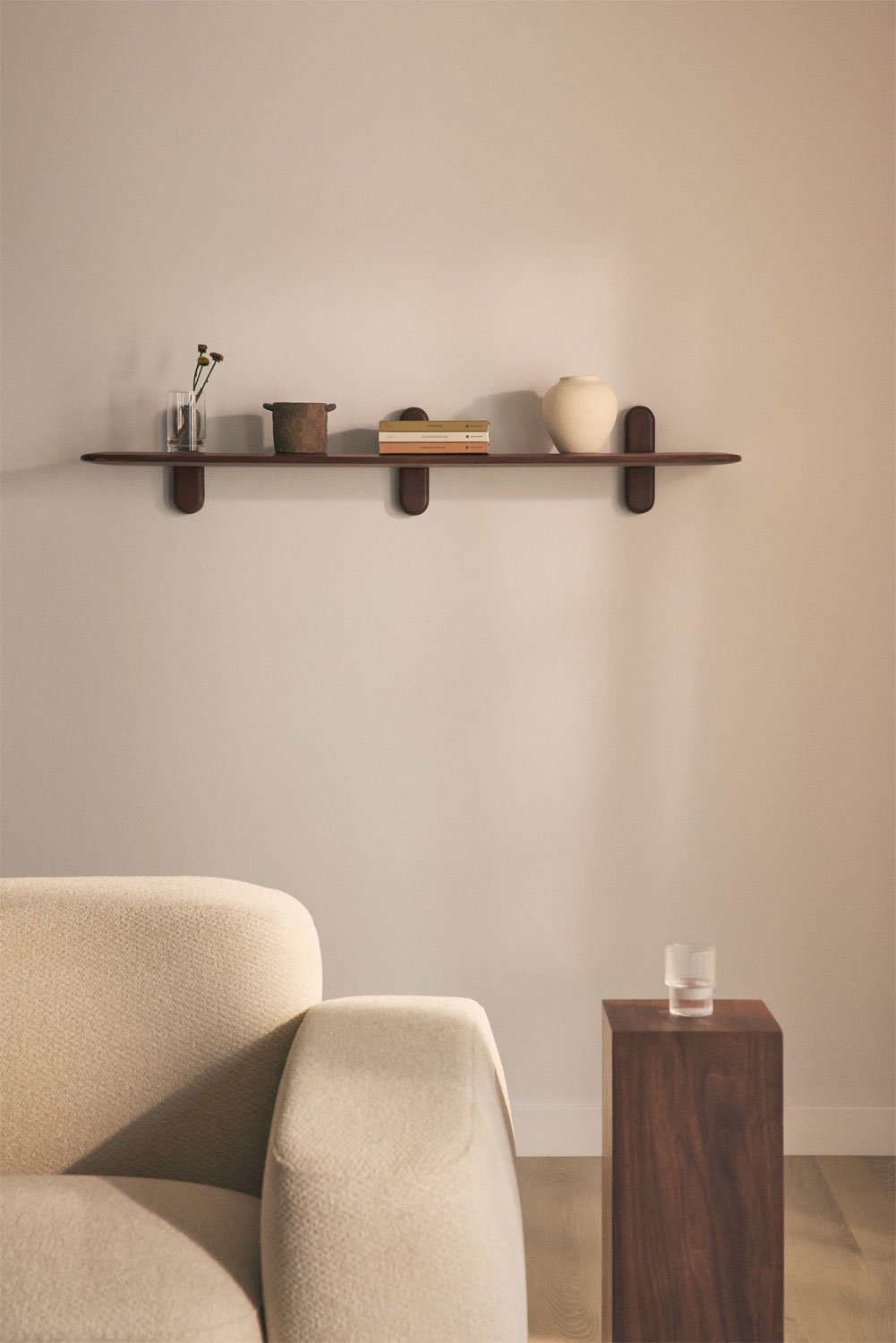 Breezee Wandregal aus Holz, Galeriebild 1