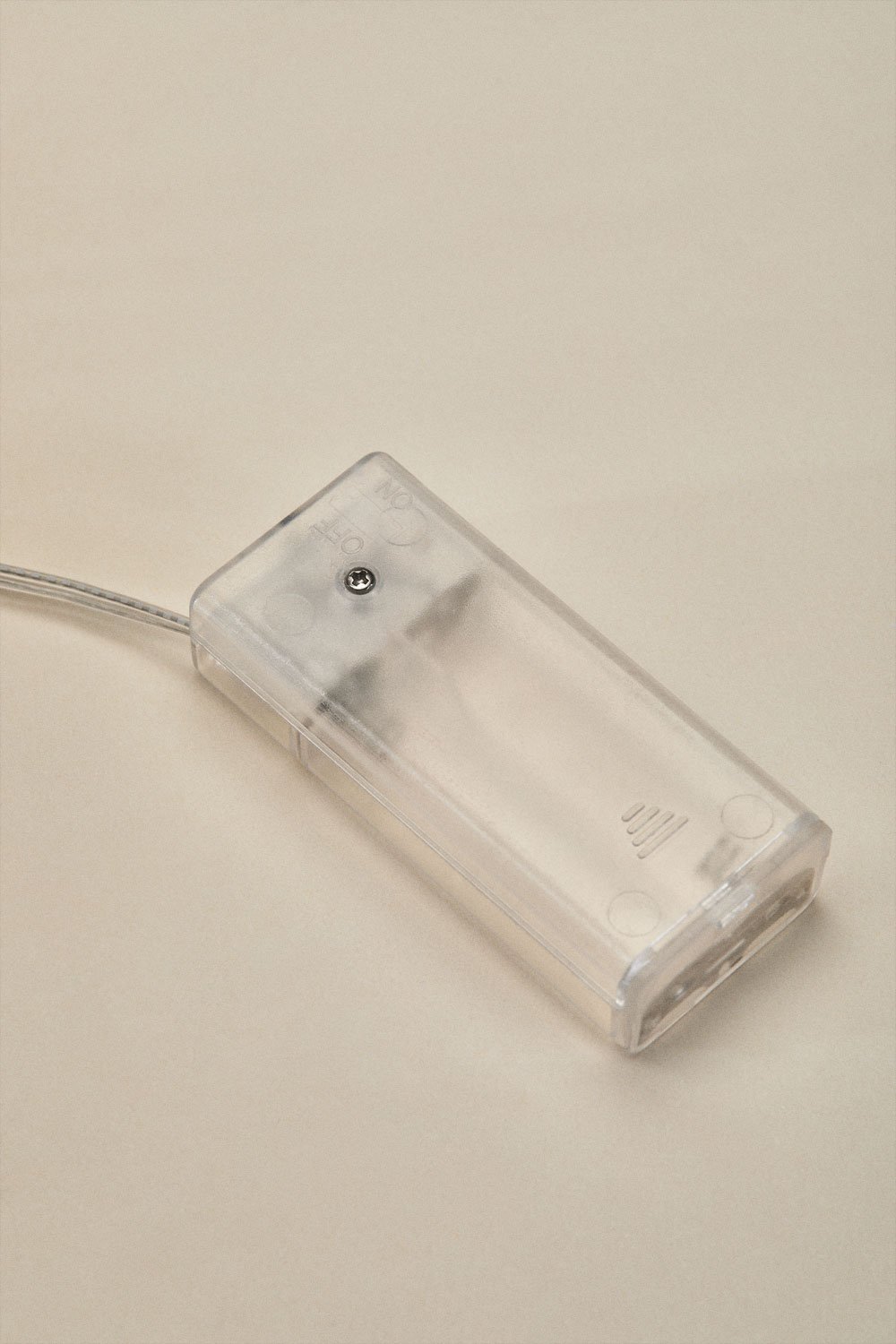 Phanya 60 cm lange Weihnachtsgirlande in Tropfenform mit Lichtern, Galeriebild 6