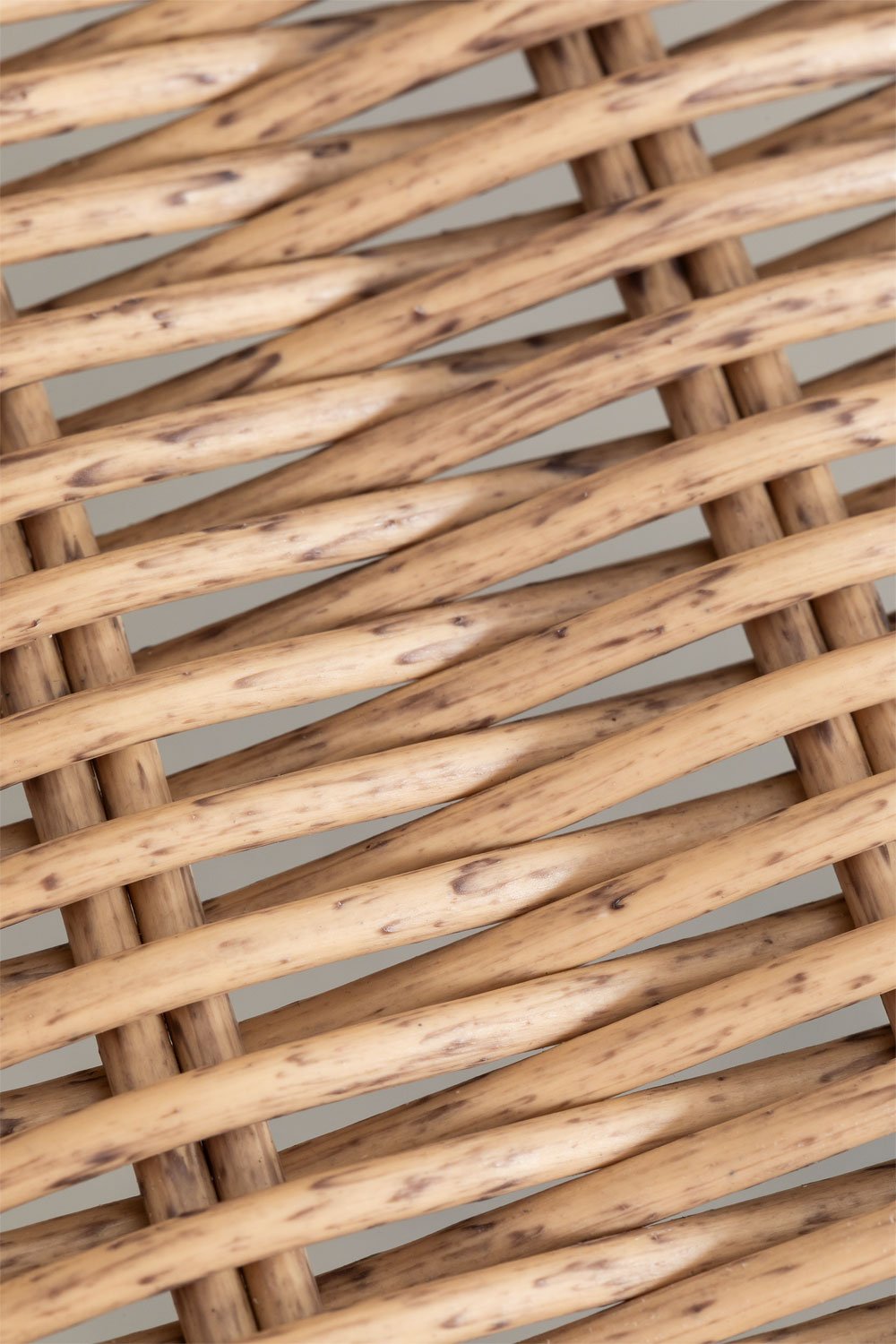 Pack mit 4 stapelbaren hohen Gartenhockern aus synthetischem Rattan Reiven, Galeriebild 8