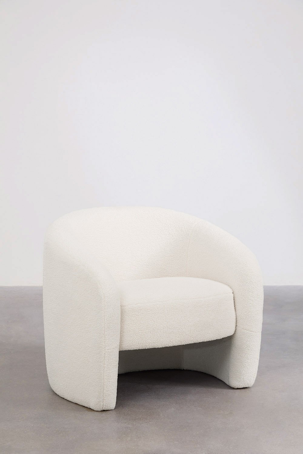 Wohnzimmergarnitur mit 2-Sitzer-Sofa und Sessel aus Gombren-Schaffell, Galeriebild 6