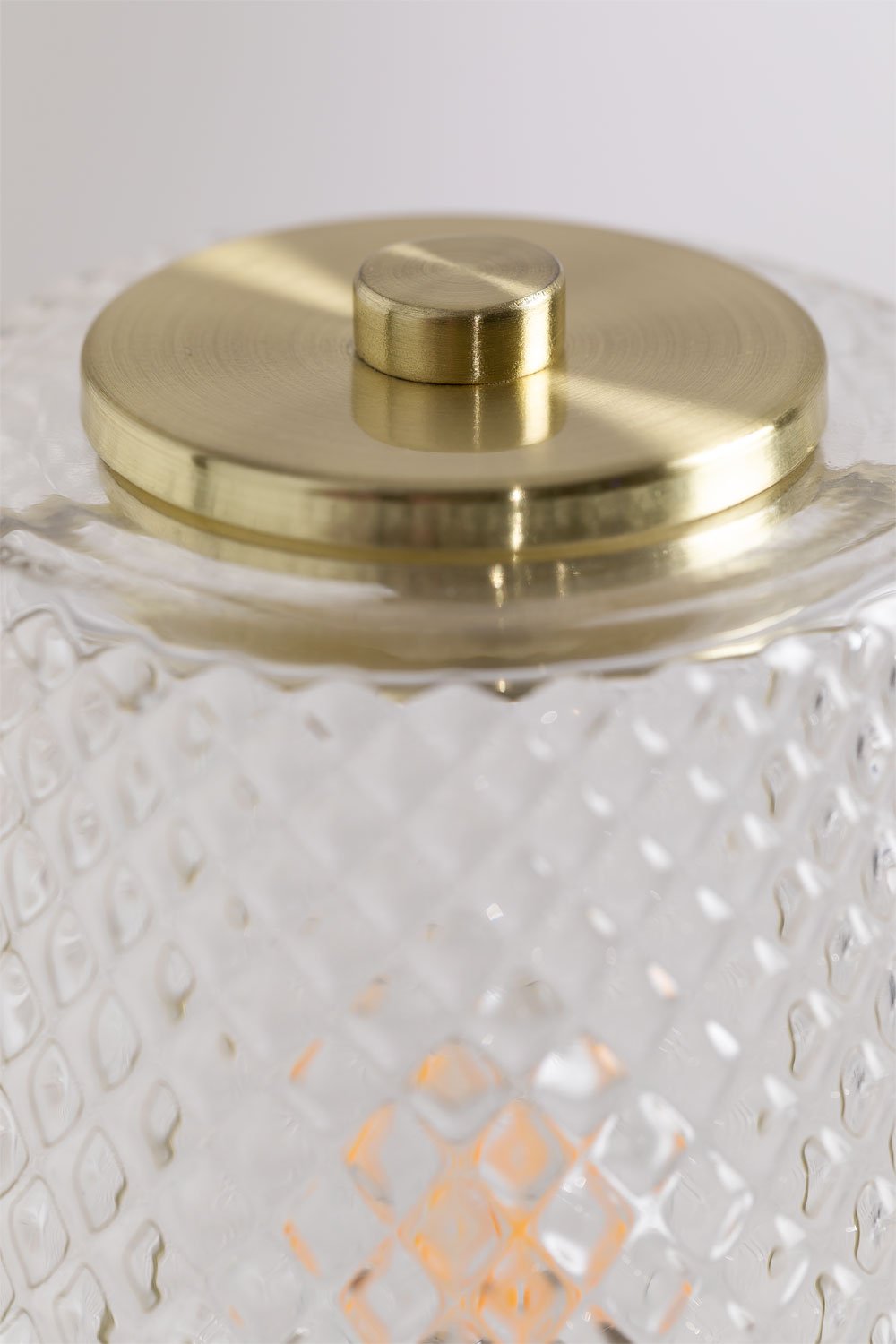 Tischlampe Taylor aus Eisen und Glas, Galeriebild 5