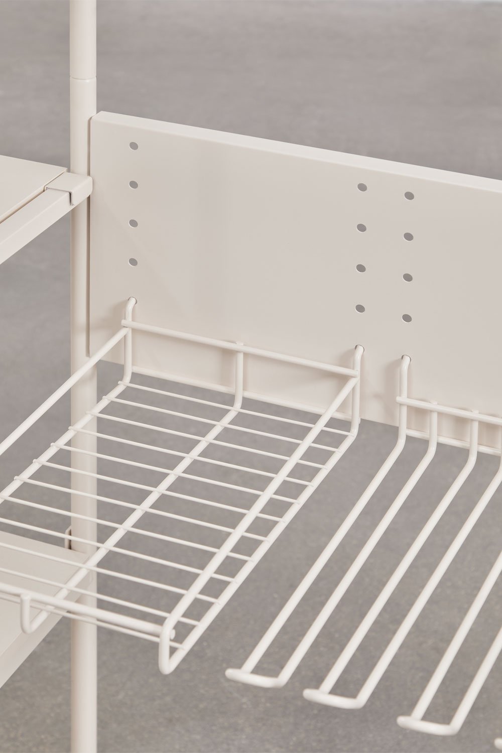 Offener Kleiderschrank aus Eisen Elviah, Galeriebild 7