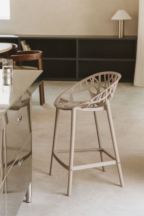 Hoher Hocker aus Polypropylen Ores
