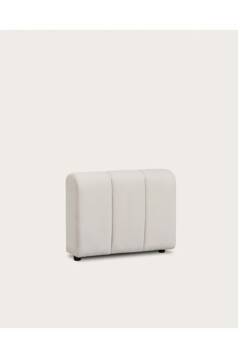 Linke Armlehne für modulares Sofa aus Eliot-Bouclé-Stoff