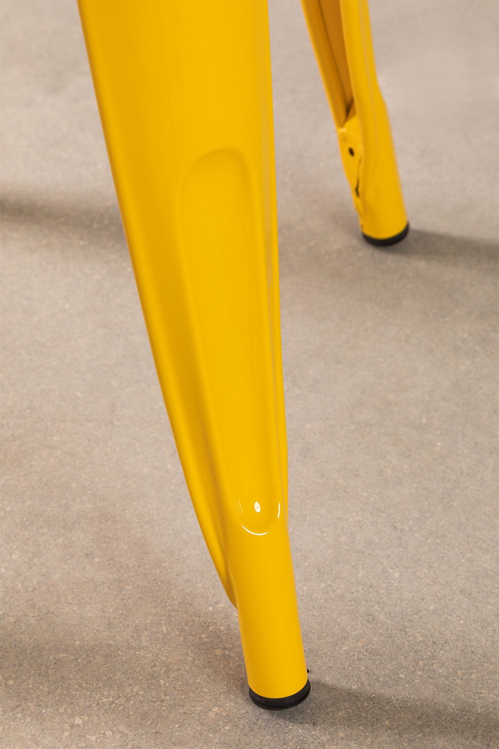 2er-Pack stapelbare niedrige Hocker 45 cm aus Stahl Lix, Galeriebild 6