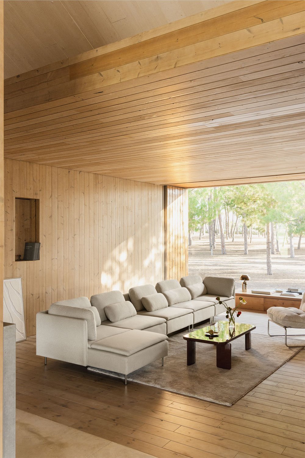 Oriol 5-teiliges Chaiselongue-Modulsofa links mit Eckmodul, Galeriebild 1