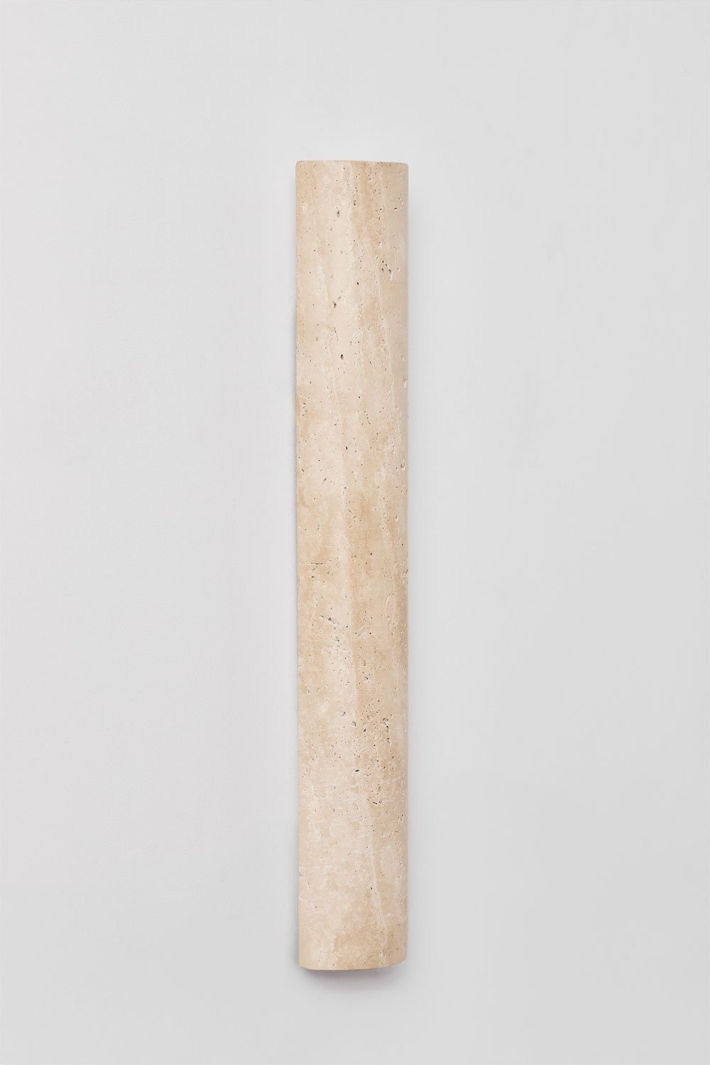 Davise Travertin LED-Wandleuchte, Galeriebild 1