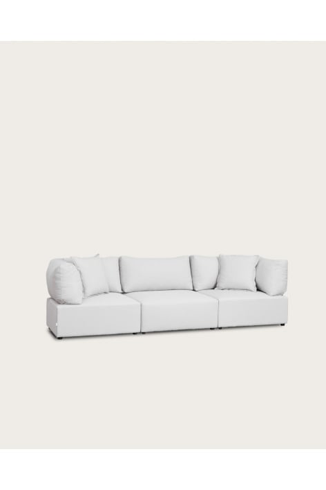 3-teiliges Modulsofa mit 2 Kata-Eckstühlen