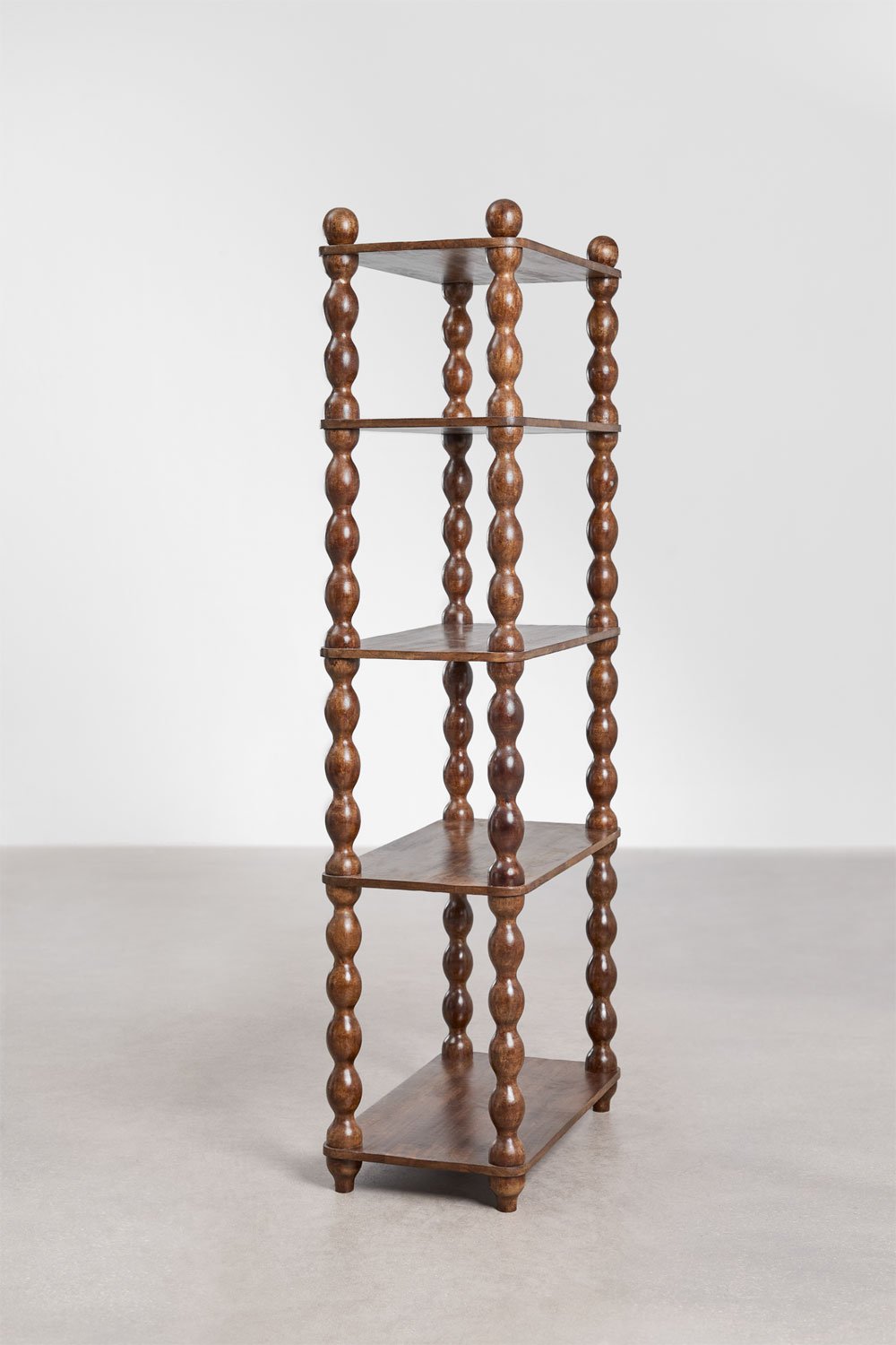 Regal ↑180 cm aus Tessaia Mangoholz, Galeriebild 2