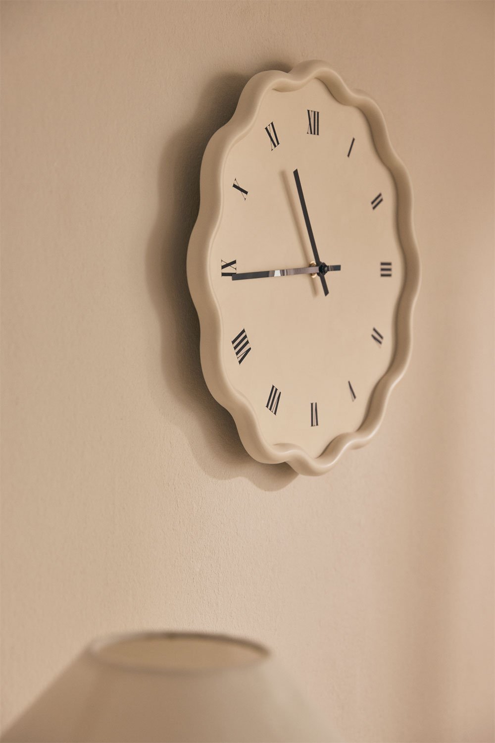 Axley MDF-Wanduhr Ø35 cm, Galeriebild 2