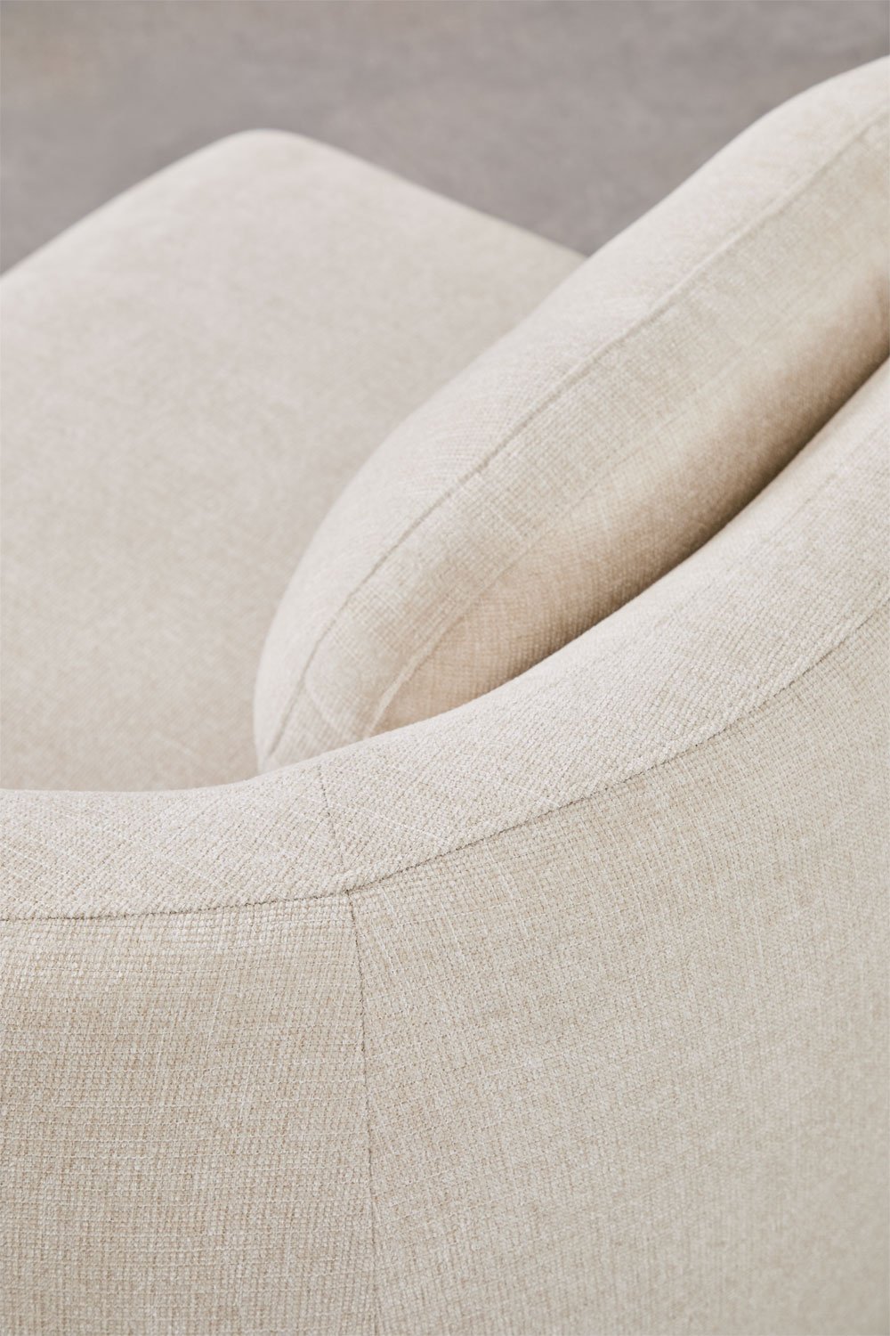 Rechtes Eckmodul für modulare Couch aus Chenille Marrakech, Galeriebild 4