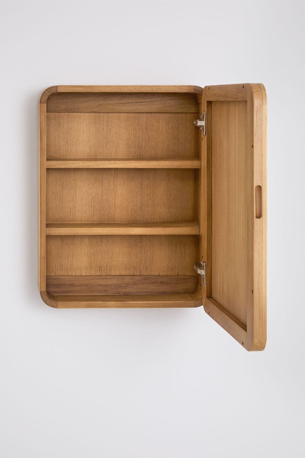 Hängendes Badezimmermöbel-Set aus Teakholz Neill, Galeriebild 5