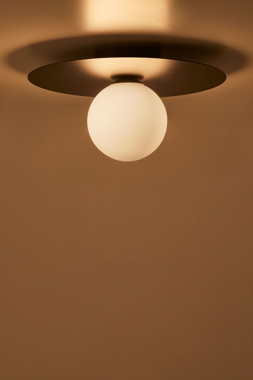 Anine Deckenlampe aus Eisen und Glas, Galeriebild 2