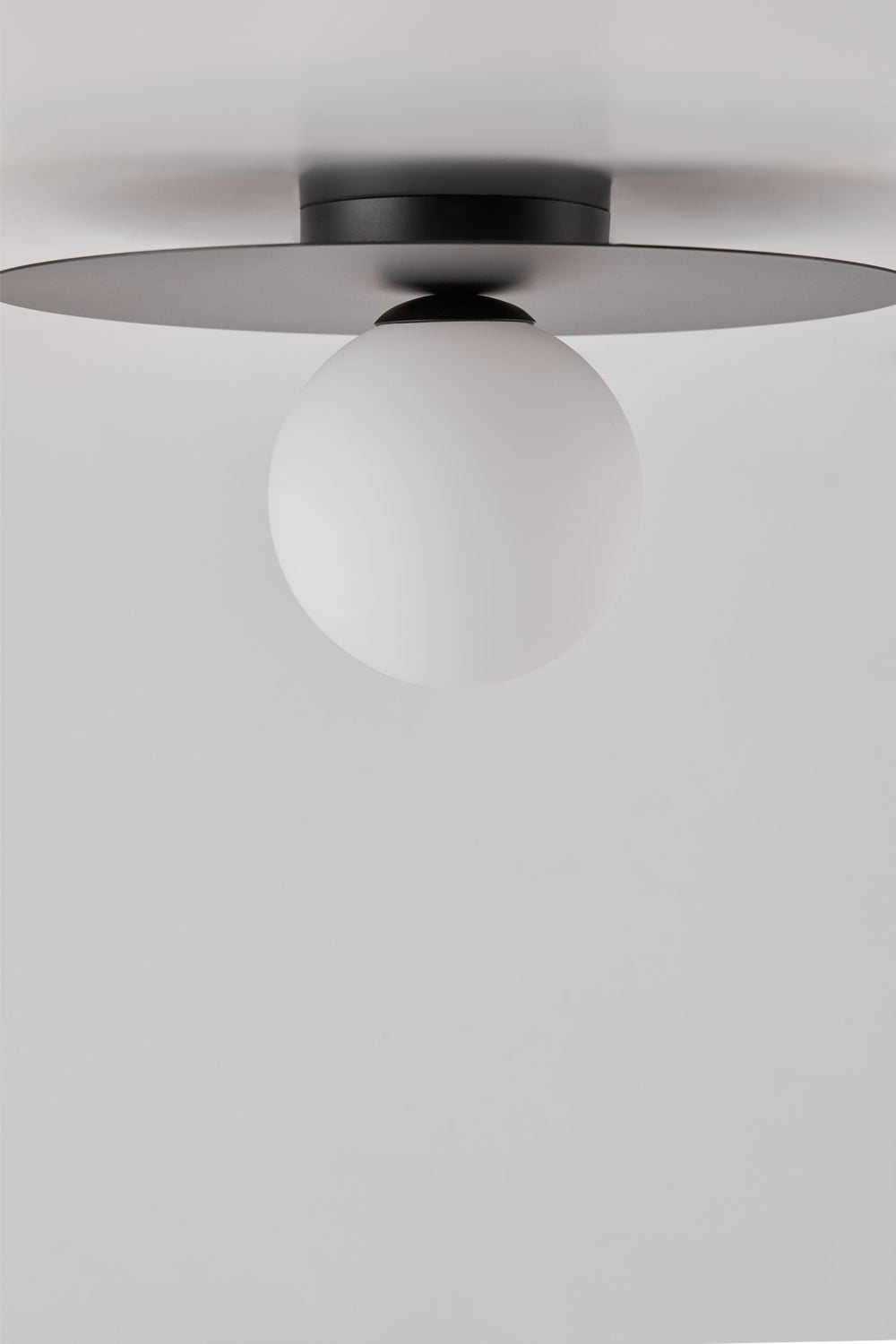 Anine Deckenlampe aus Eisen und Glas, Galeriebild 3
