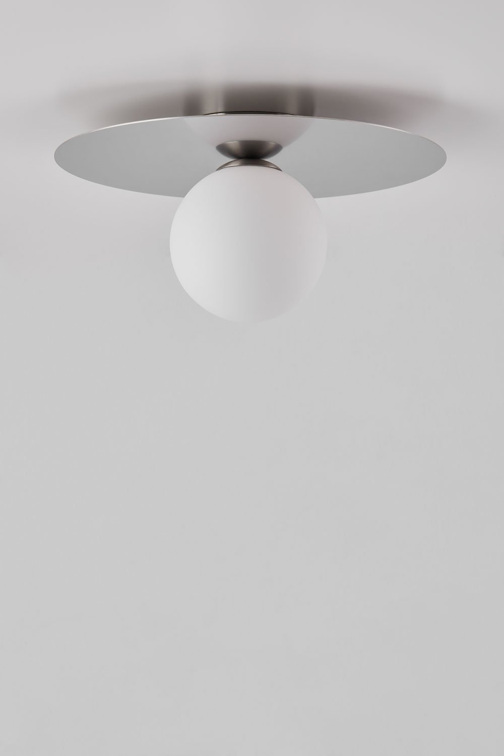 Anine Deckenlampe aus Eisen und Glas, Galeriebild 1