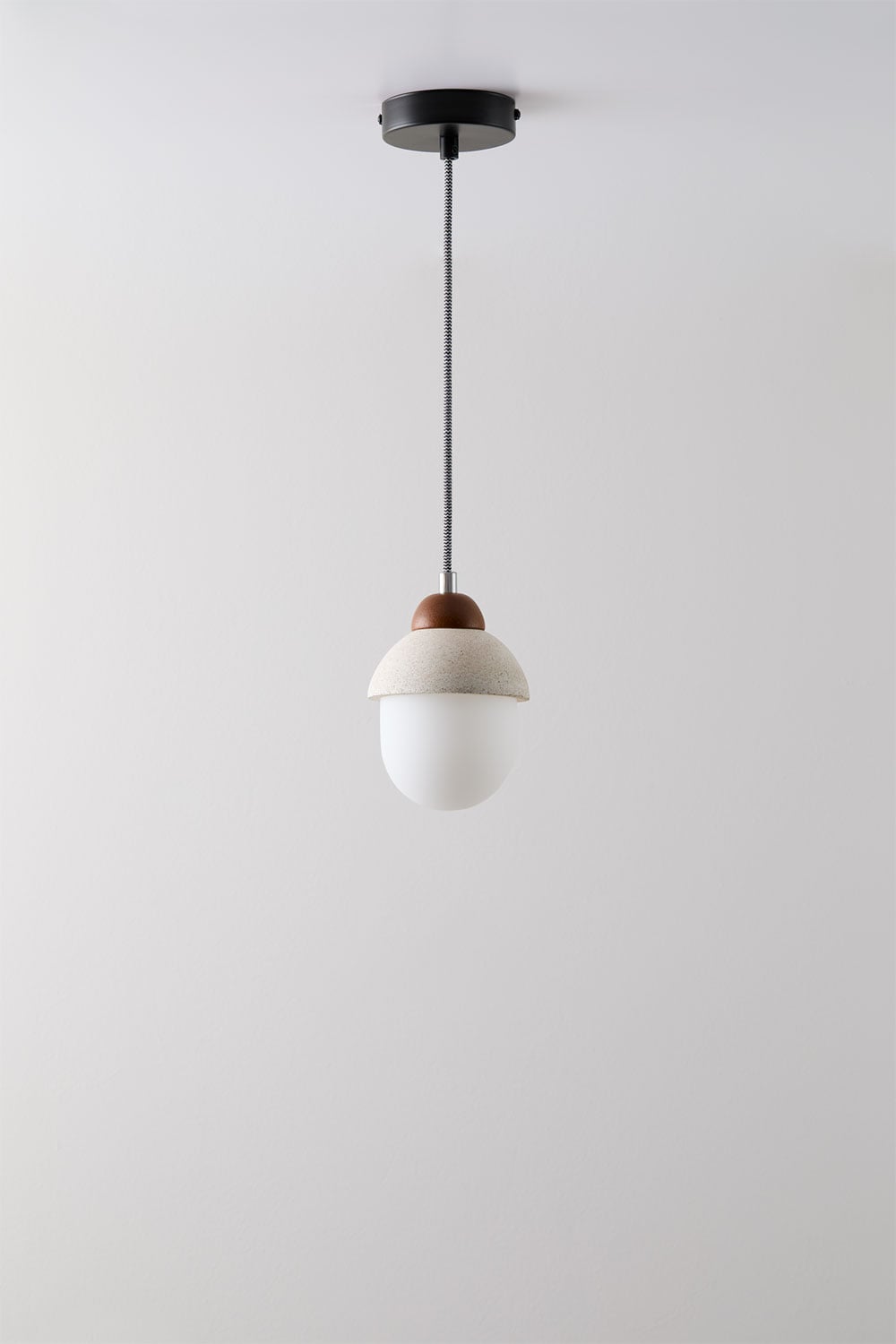 Hängende Deckenlampe aus Beton Dotsie, Galeriebild 1