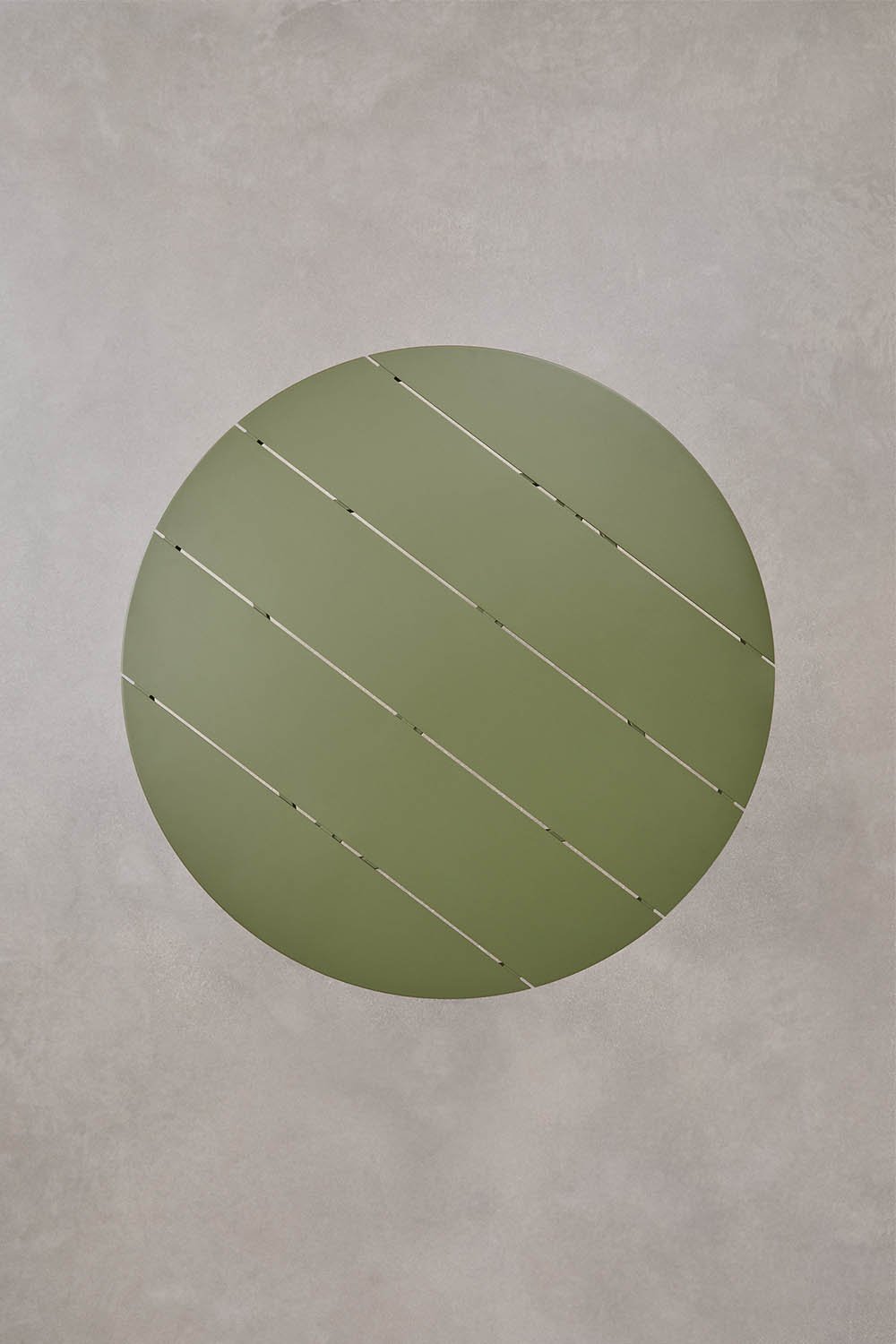 Runder Esstisch aus Aluminium Valerie, Galeriebild 6