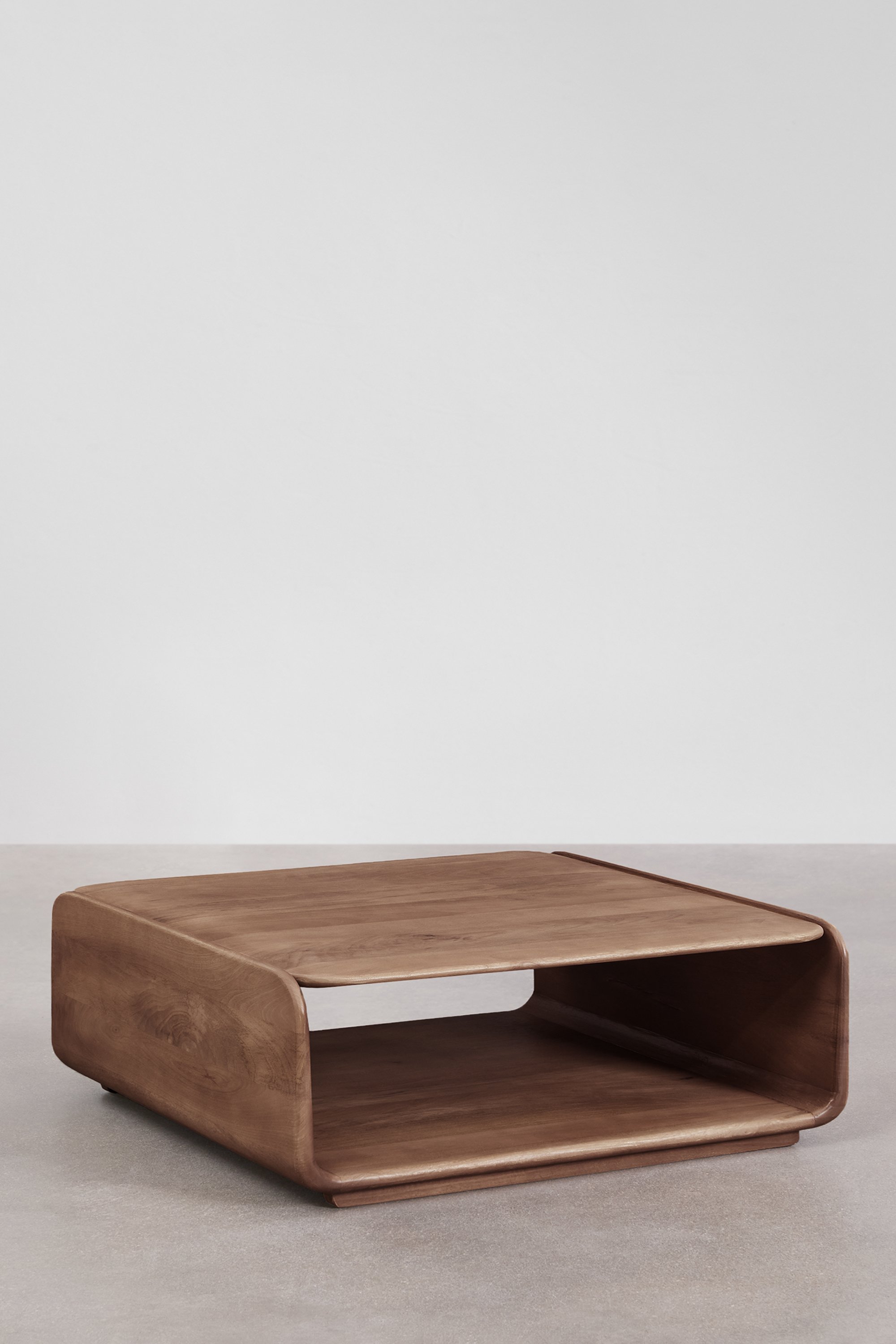 Tinsley quadratischer Couchtisch aus Holz, Galeriebild 2