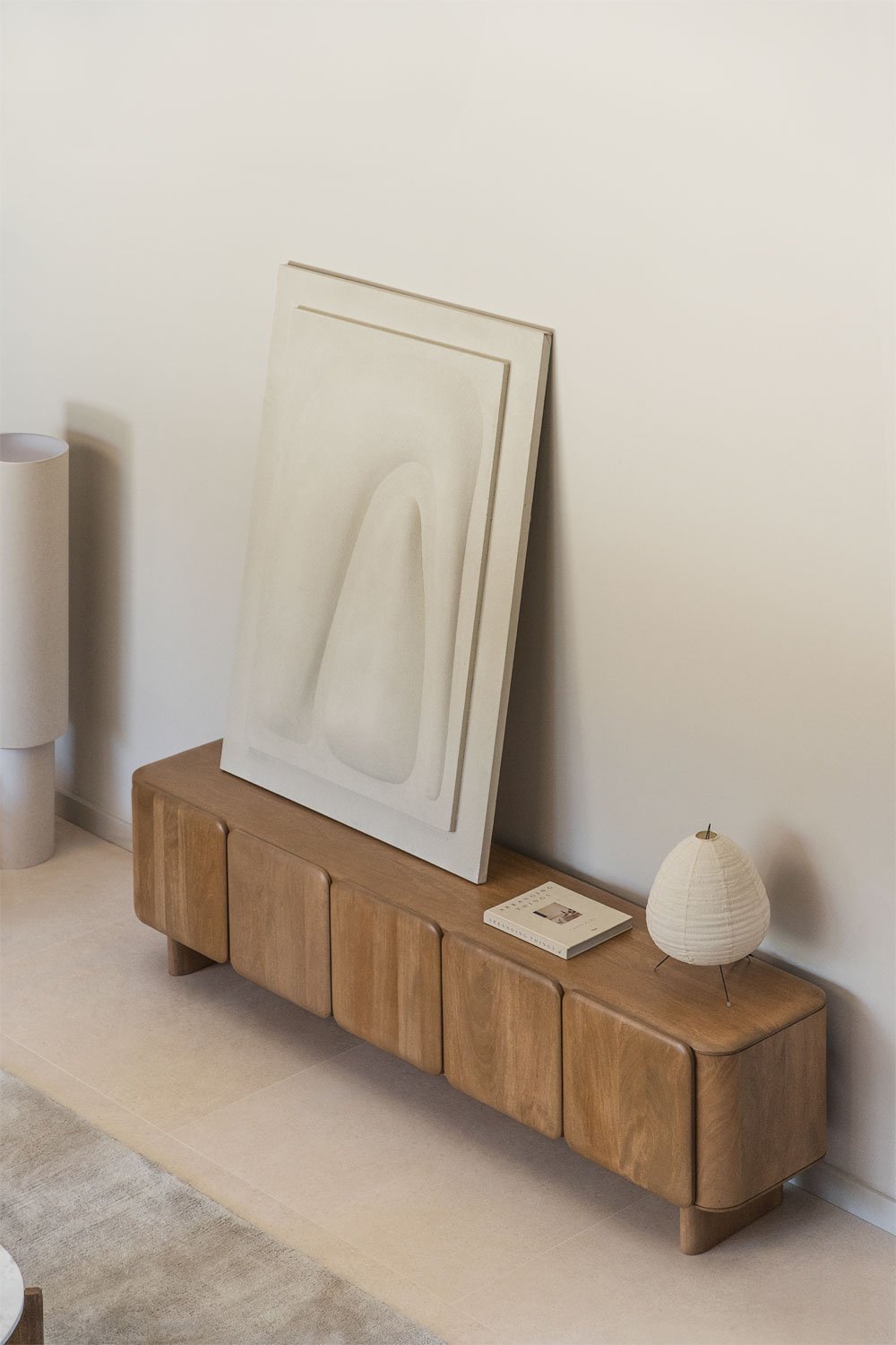 TV-Möbel aus Mangoholz Miller, Galeriebild 2