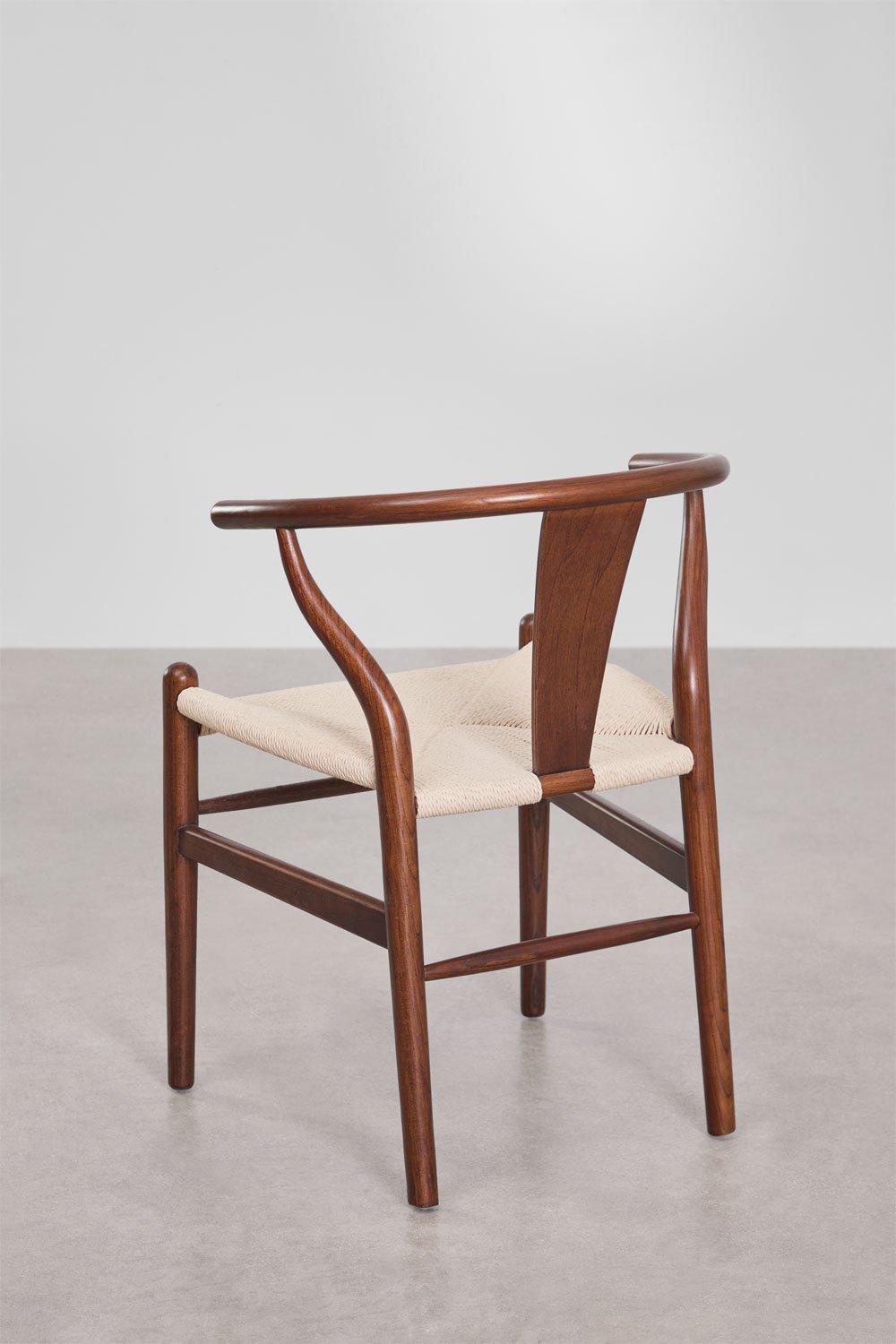 Ulmenholz Esszimmerstuhl Uish Edition, Galeriebild 5