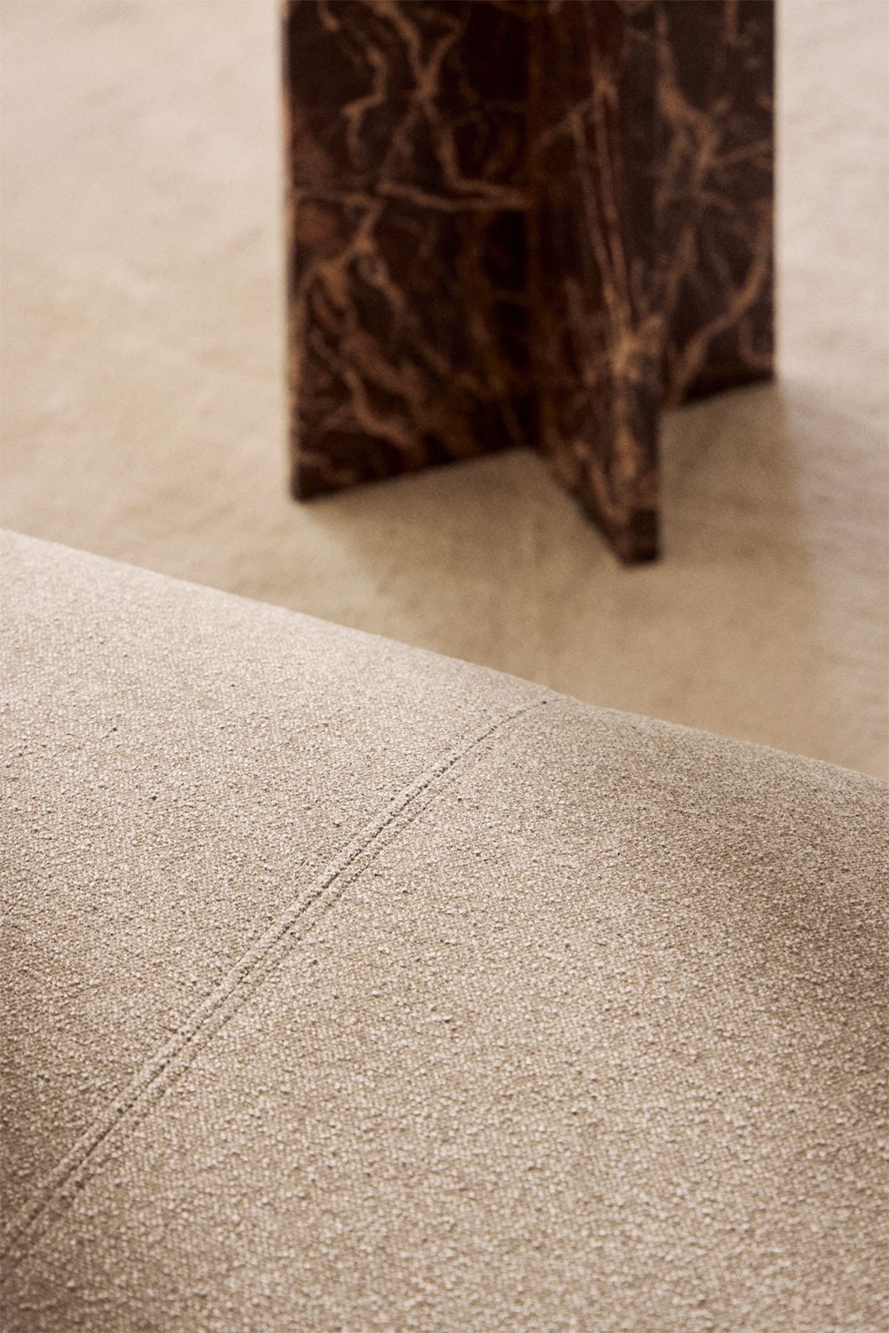 2-Sitzer-Sofa aus Chenille-Stoff und Eisen Jolie, Galeriebild 3