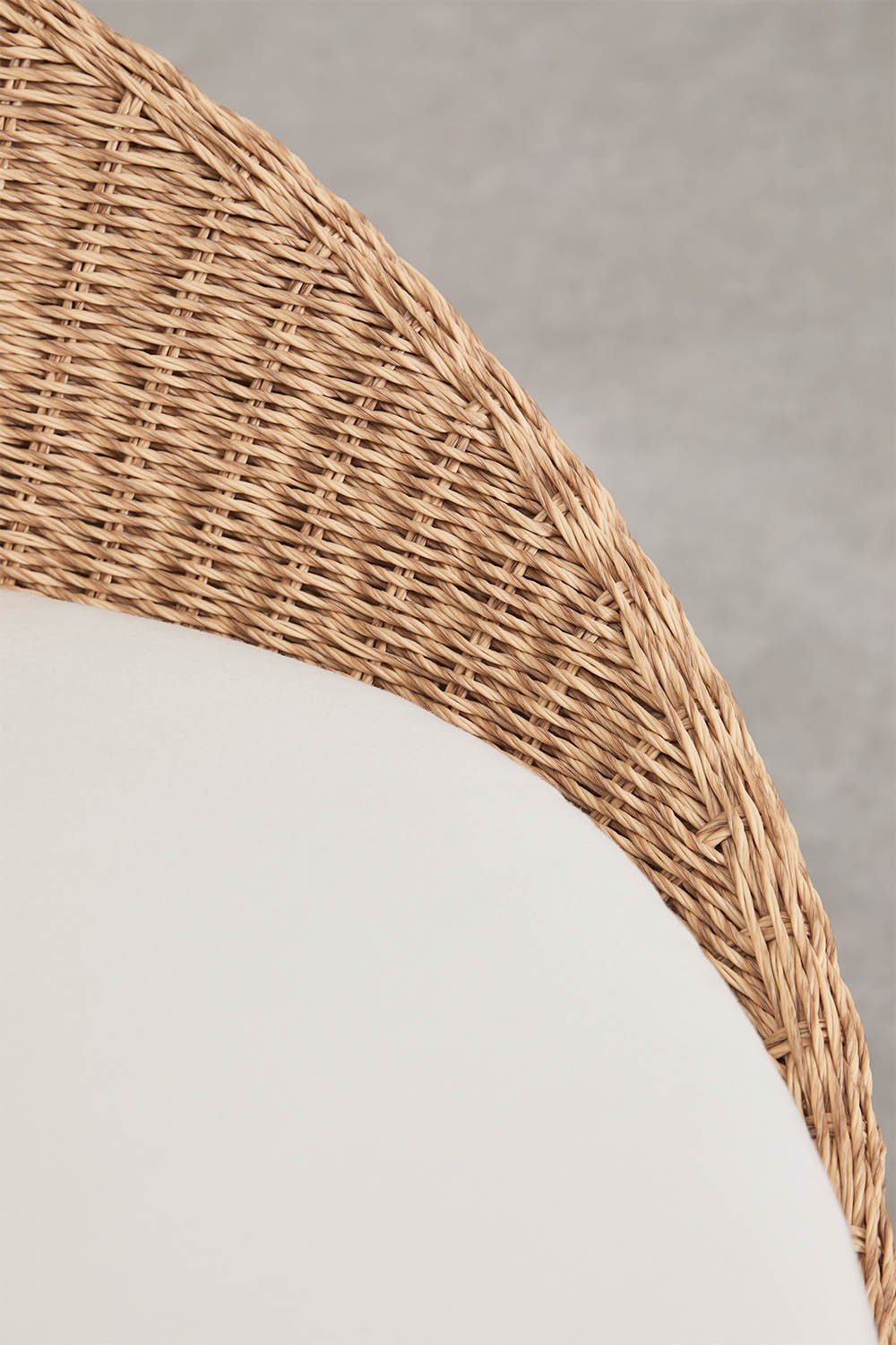 Gartenset mit 3-Sitzer-Sofa, 2 Sesseln und Couchtisch aus Akazienholz und Clarnyx-Rattan, Galeriebild 7