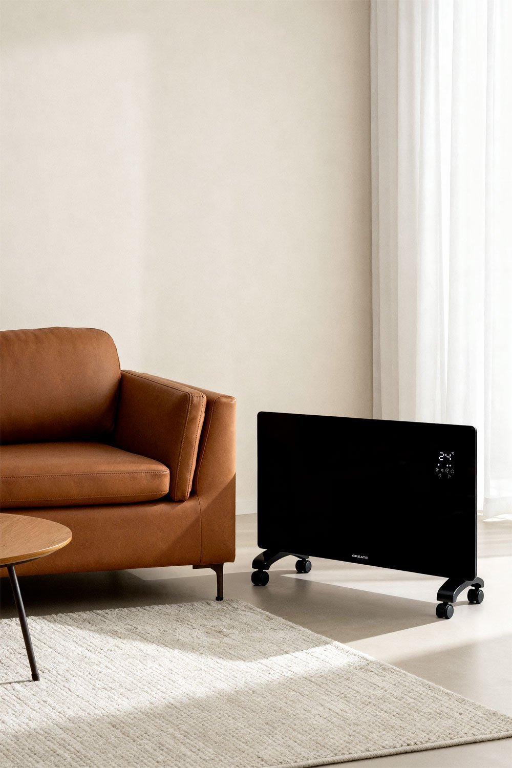 CREATE - WARM CRYSTAL 2000W - Elektrischer Glaskonvektor mit WLAN, Galeriebild 1