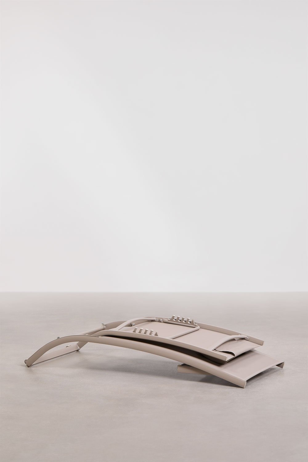 Verstellbare Aluminium-Liege mit Dulem-Kissen, Galeriebild 7