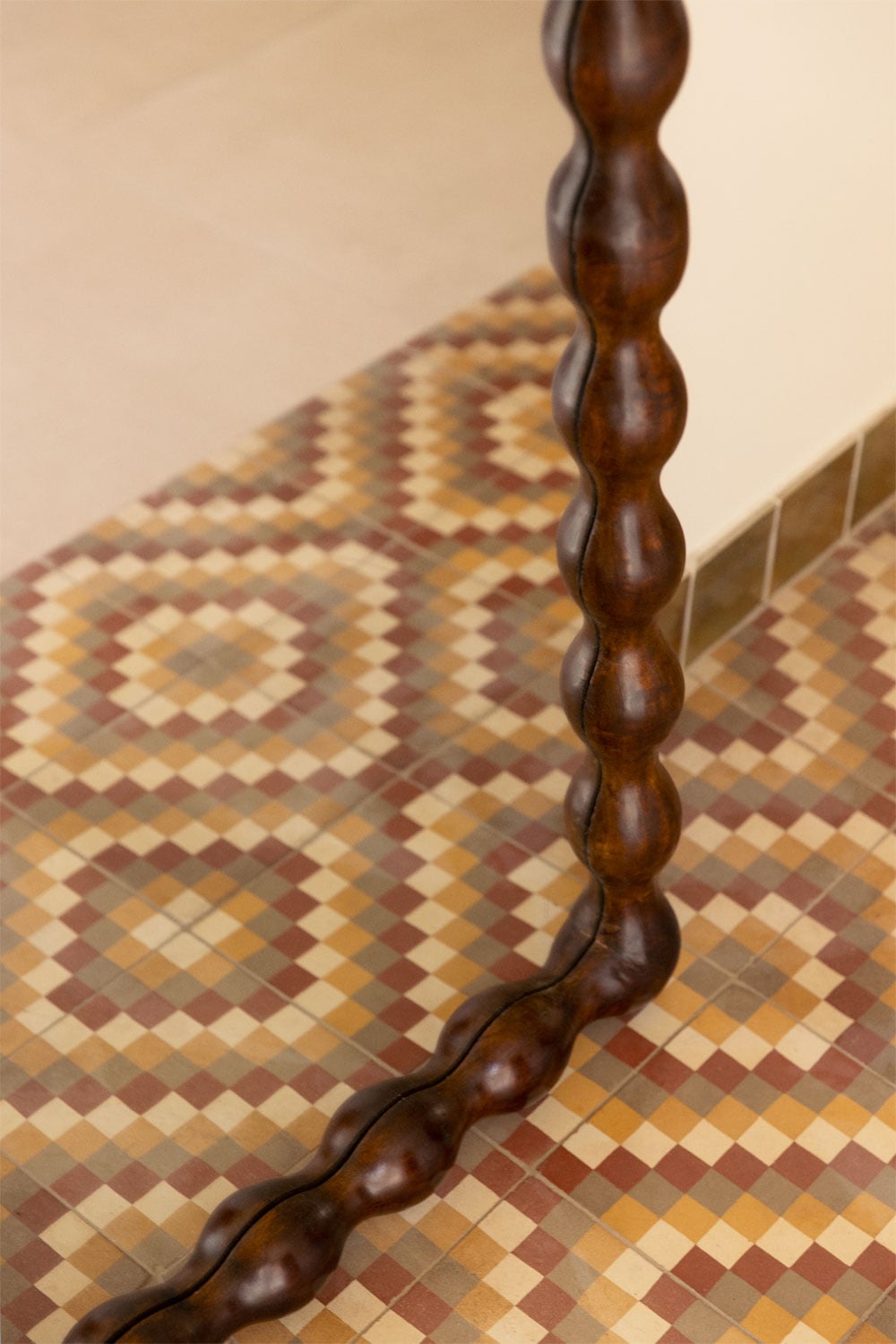 Rechteckiger Wandspiegel aus Mangoholz Tessaia, Galeriebild 2