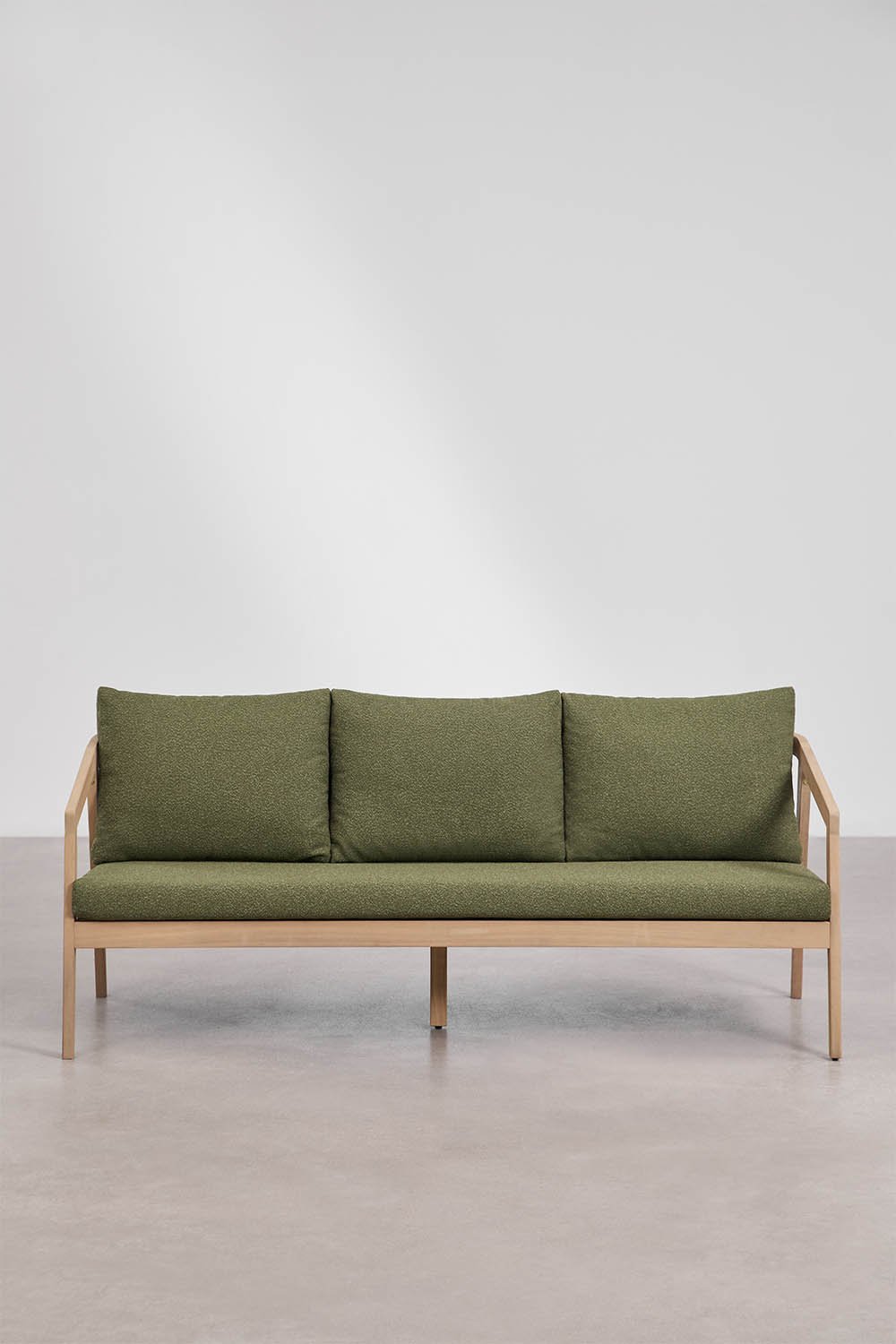 3-Sitzer-Sofa aus Akazienholz Kaela, Galeriebild 4