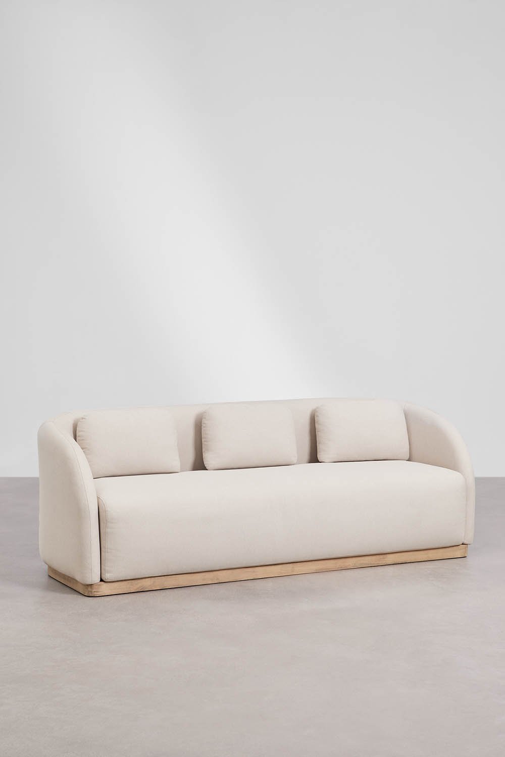 3-Sitzer-Sofa aus Akazienholz Verona, Galeriebild 1