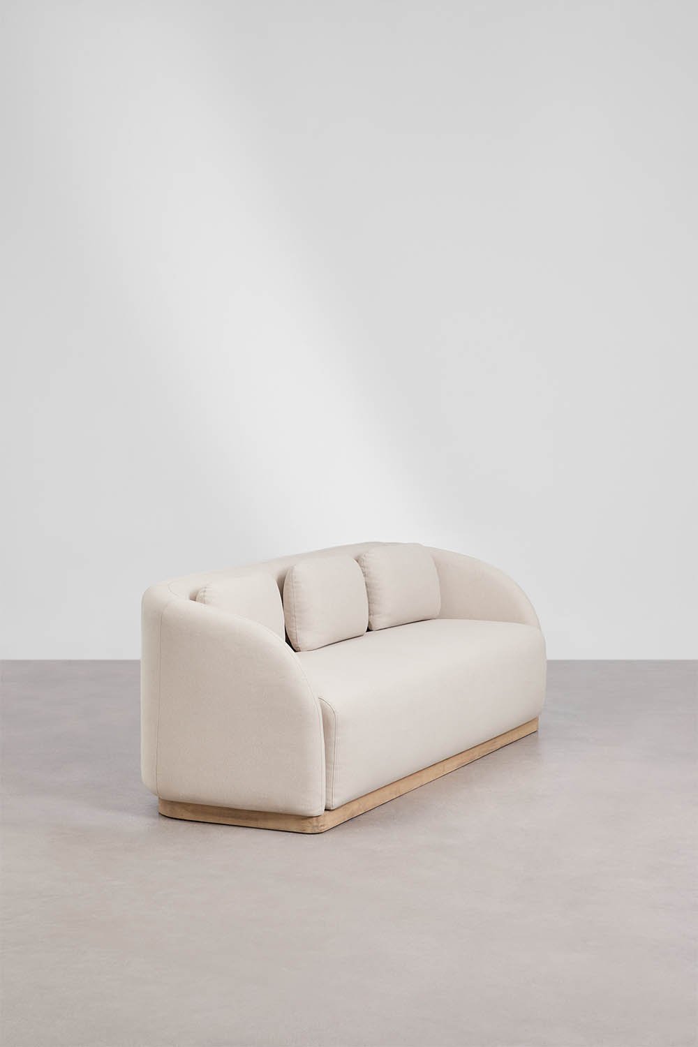 3-Sitzer-Sofa aus Akazienholz Verona, Galeriebild 3