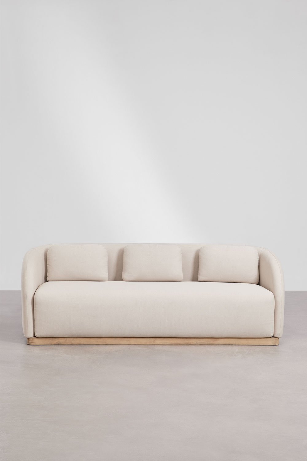 3-Sitzer-Sofa aus Akazienholz Verona, Galeriebild 4