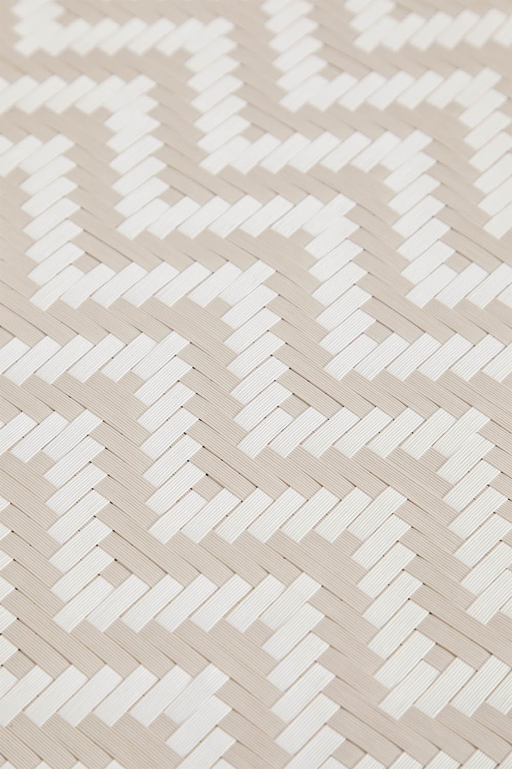 Pack mit 4 hohen Hockern aus Aluminium und synthetischem Rattan Brielle Bistro, Galeriebild 4