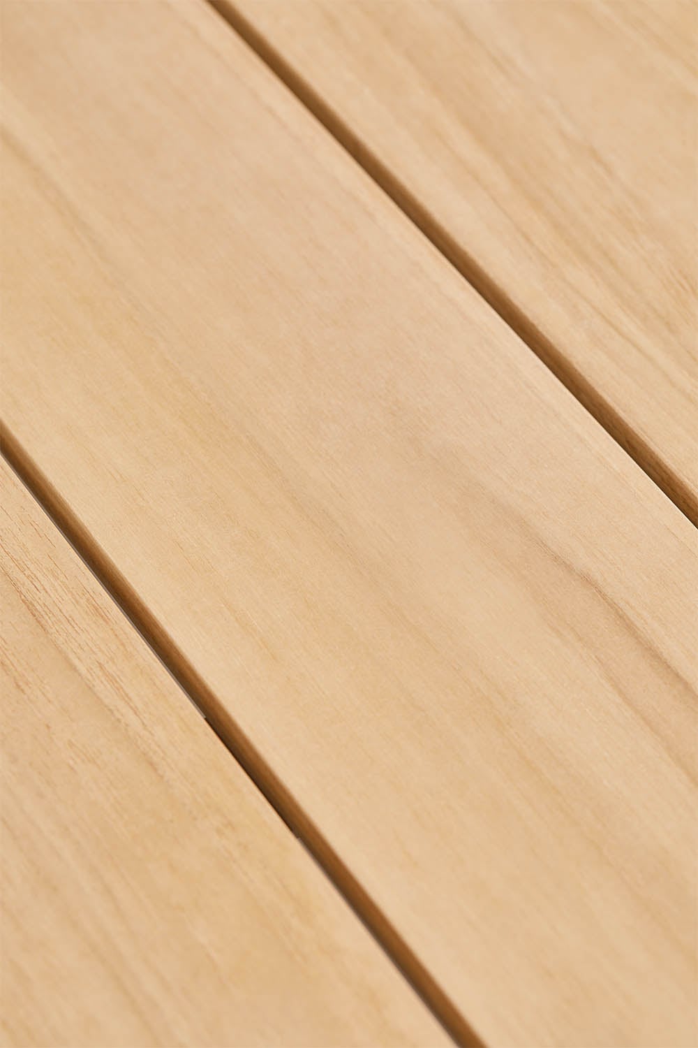 Rechteckiger Gartentisch aus Aluminium und Teakholz Sirka, Galeriebild 5