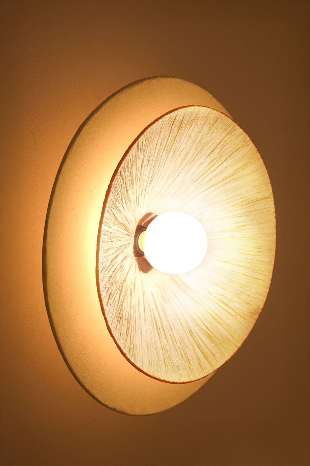 Aislin Bast-Wandleuchte Ø50 cm, Galeriebild 4