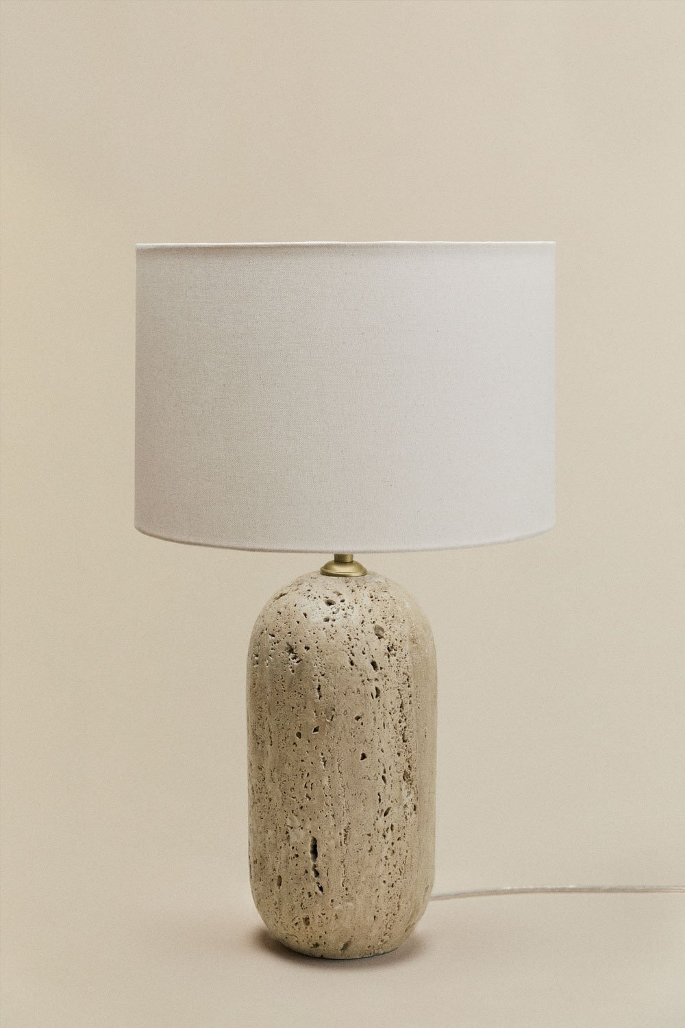 Tischlampe aus Naturstein Yalvira, Galeriebild 3