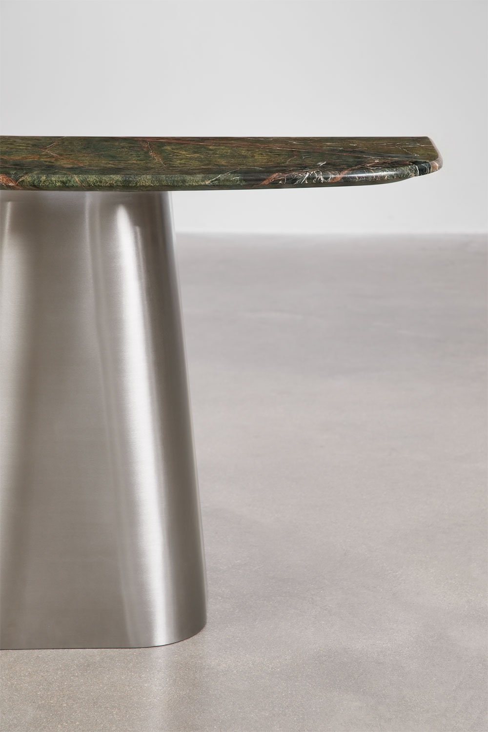 Empfangskonsole 120x40 cm aus Naturstein und Edelstahl Moreila, Galeriebild 5