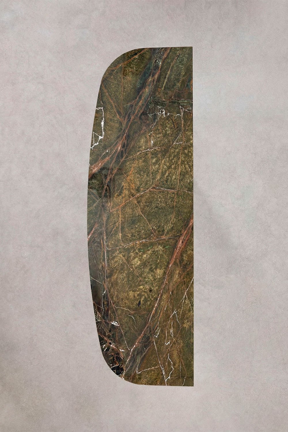 Empfangskonsole 120x40 cm aus Naturstein und Edelstahl Moreila, Galeriebild 8