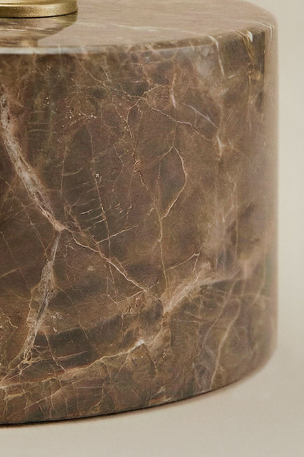 Orlena Tischlampenfuß aus Naturstein, Galeriebild 5