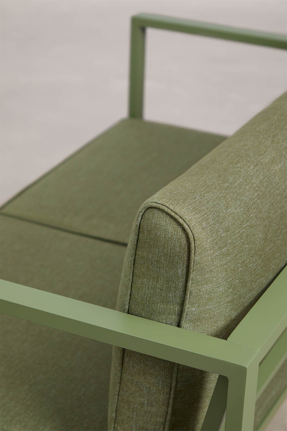 2-Sitzer Garten-Sofa-Set mit Aluminium-Couchtisch 110x55cm Lipov, Galeriebild 6