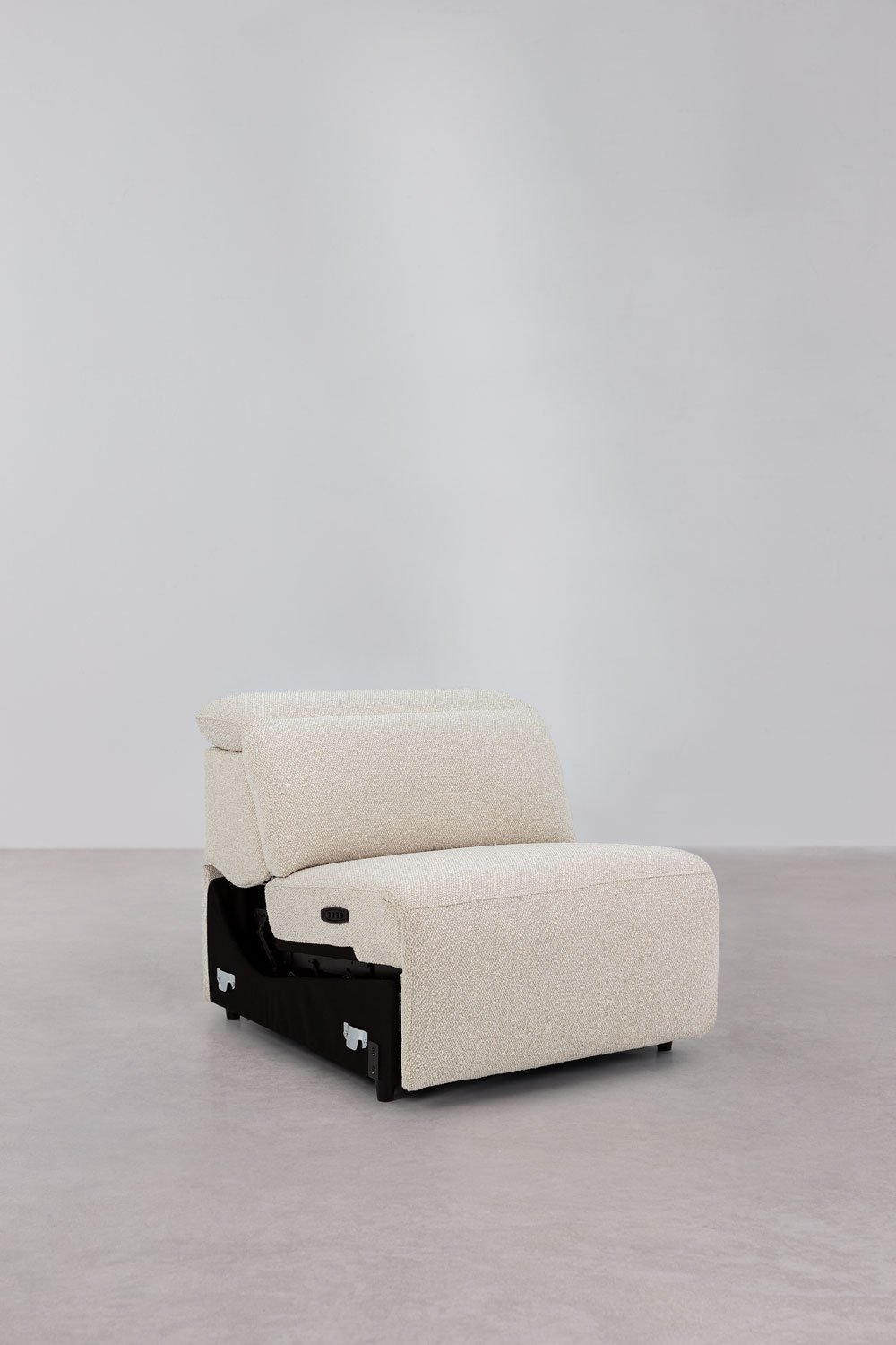 Elektrisches 5-Sitzer-Sofa mit verstellbarer Rückenlehne aus Chenille Sirex, Galeriebild 11