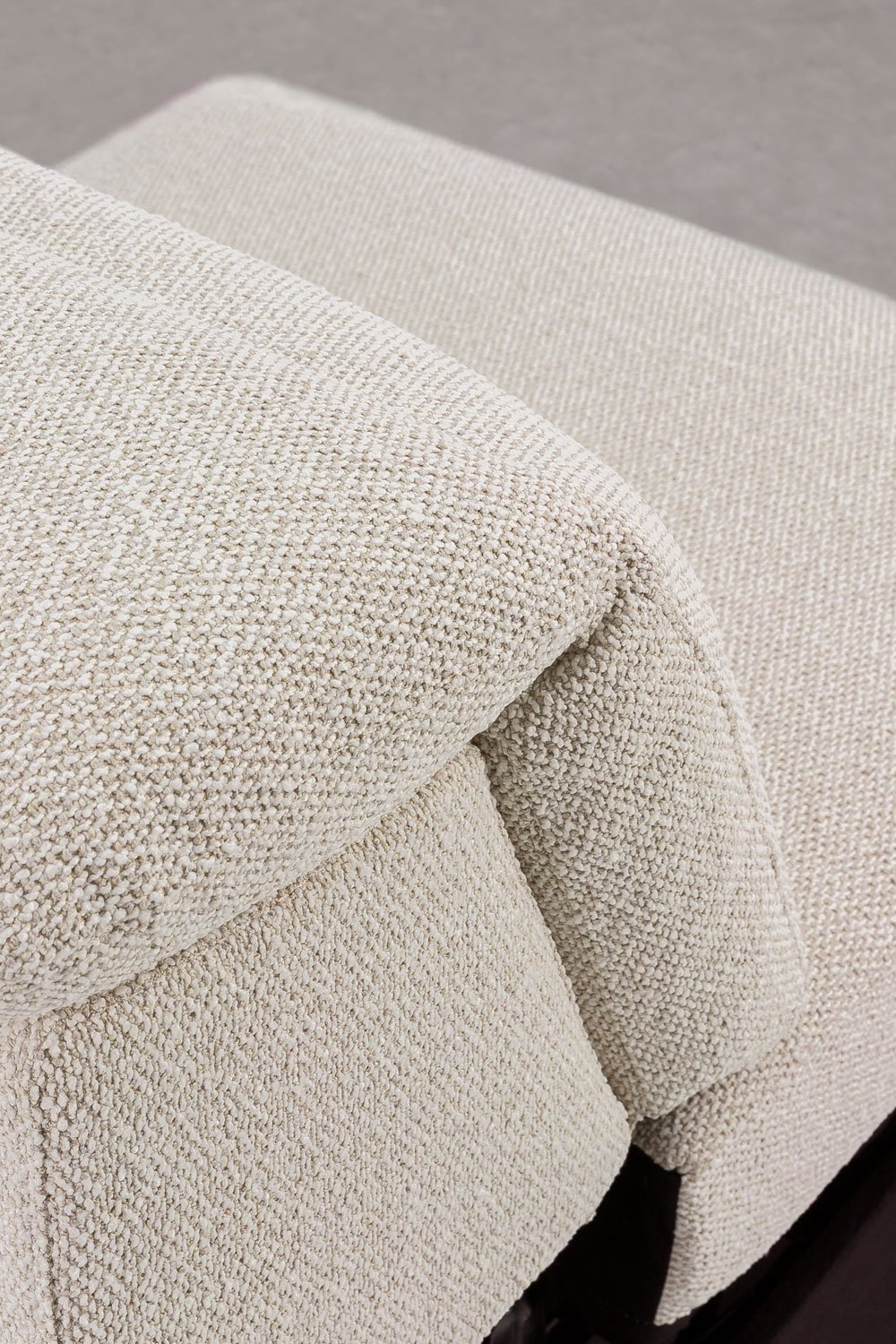 Elektrisches 3-Sitzer-Sofa mit verstellbarer Rückenlehne aus Chenille Sirex, Galeriebild 14