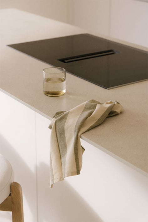 Set aus 2 Baumwollservietten Efarin